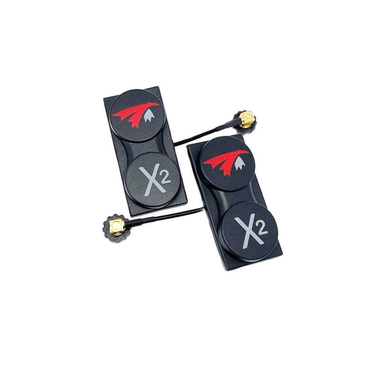 TrueRC X2-AIR MKII Antennas Patch Pair for HDZero Goggles (2pcs) - Choose Polarization