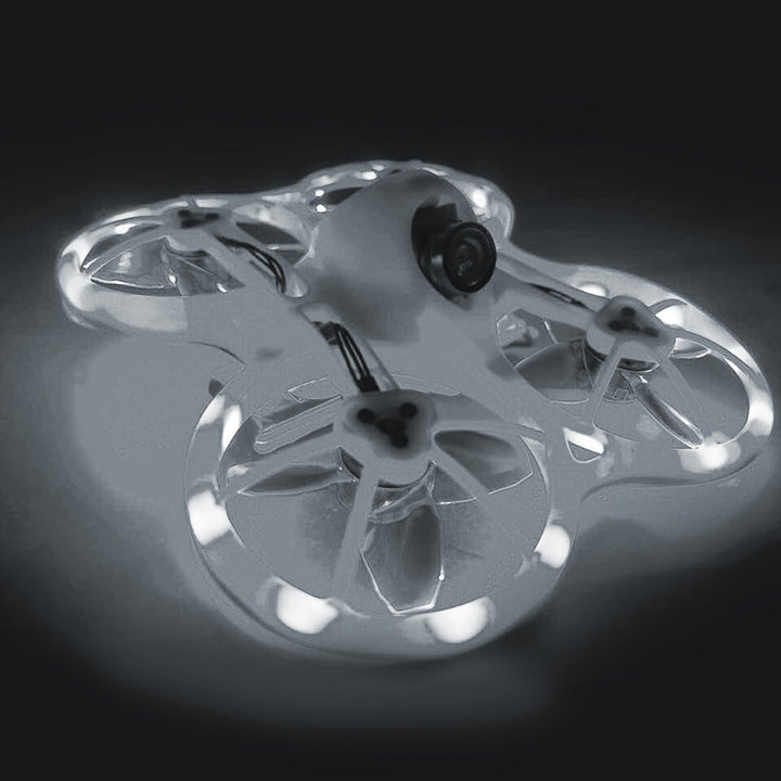 Tira de luces LED de 1 m, 2,5 mm (blanca), no impermeable, 60 luces LED, color de ensueño, CC 5 V, para dron RC Tinyhawk