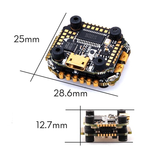 Flywoo Goku GN405 Nano 2-6S Stack/Combo ( F405 FC / 35A 4in1 ESC ) - 16x16mm at WREKD Co.