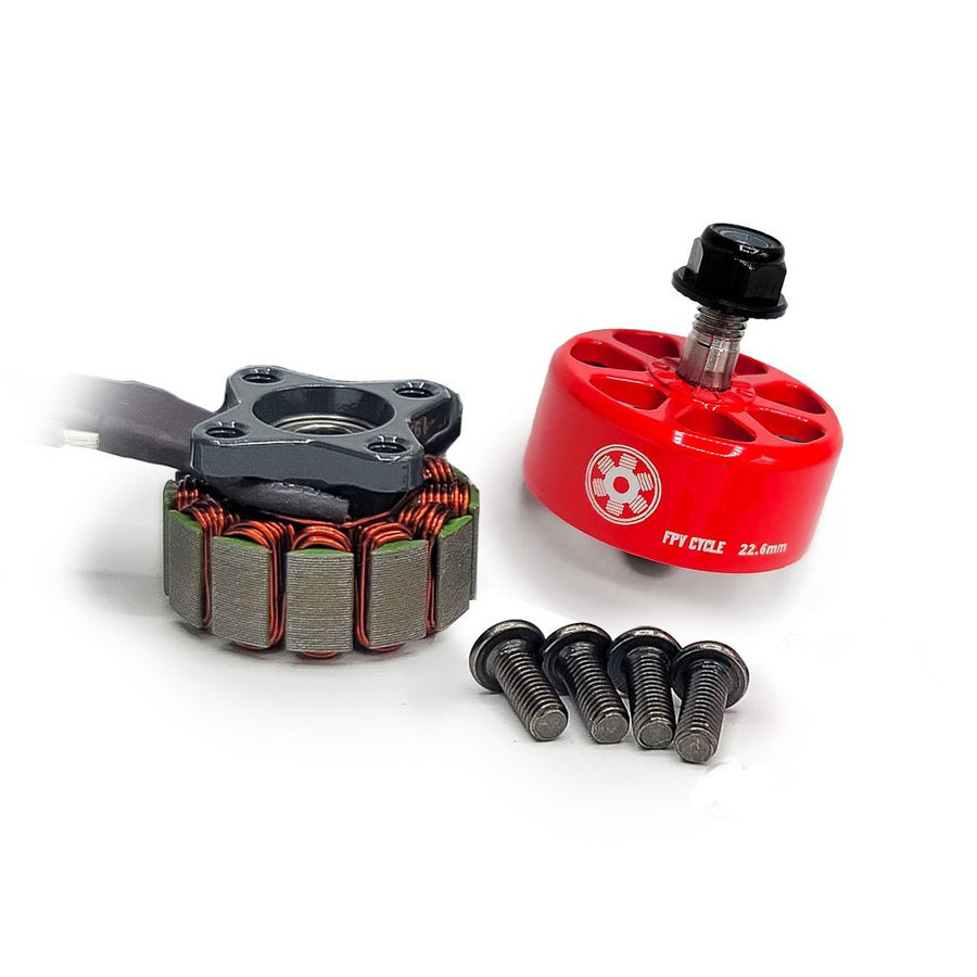 FPVCycle 22.6-6.5 1920Kv FPV Drone Motor w/ 16x16 Mounting - Choose Color at WREKD Co.