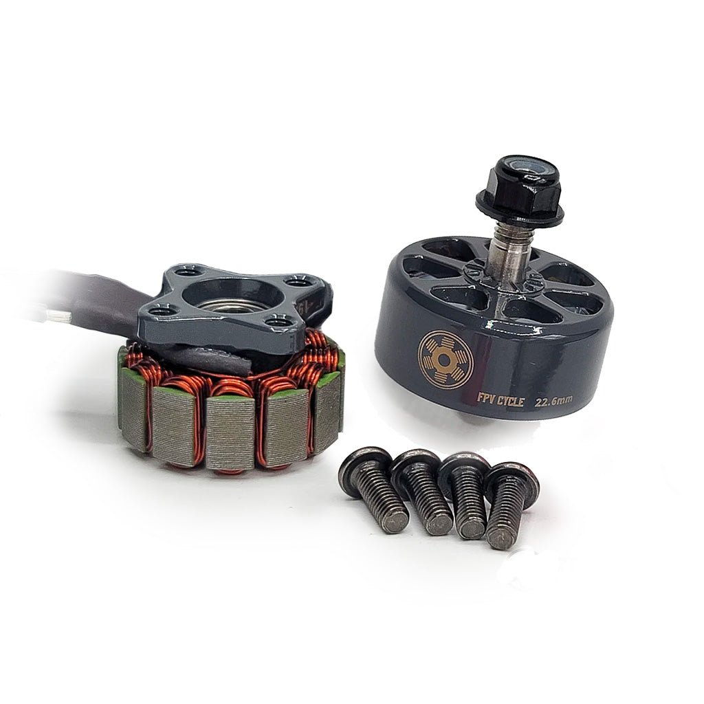 FPVCycle 22.6-6.5 1920Kv FPV Drone Motor w/ 16x16 Mounting - Choose Color at WREKD Co.
