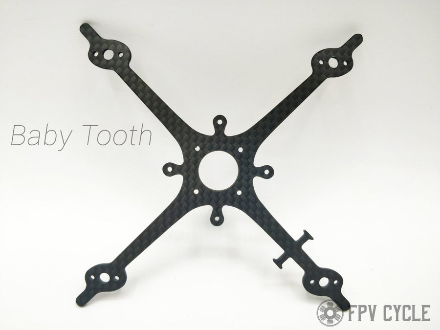 FPVCycle BabyTooth Frame (CHOOSE THICKNESS) at WREKD Co.