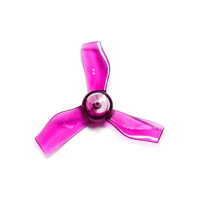 Gemfan 1219-3 Durable Tri-Blade 31mm Micro/Whoop Prop 8 Pack (0.8mm Shaft) - Choose Your Color at WREKD Co.