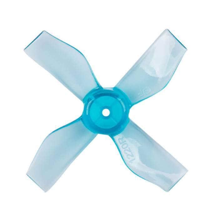Gemfan 1220-4 Quad-Blade 31mm Micro/Whoop Prop 8 Pack (1mm Shaft) - Choose Your Color at WREKD Co.