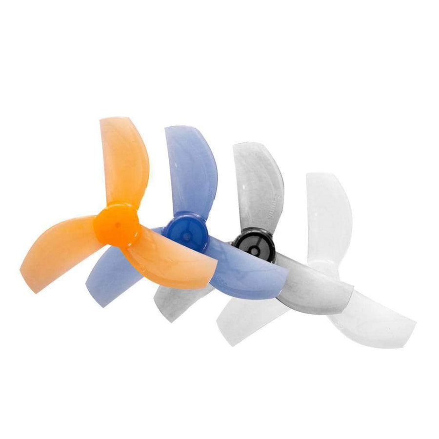 Gemfan 35mm-3 Tri-Blade Micro/Whoop Prop 8 Pack (1mm Shaft) - Choose Your Color at WREKD Co.