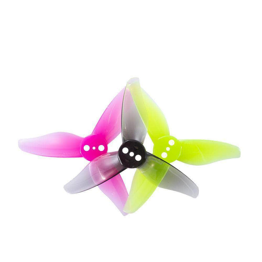 Gemfan Hurricane 2023 Tri-Blade 2" Prop 8 Pack (1.5mm) - Choose Your Color at WREKD Co.
