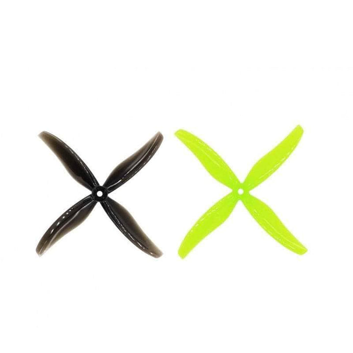 Gemfan Hurricane 6038-4 Quad-Blade 6" Prop 4 Pack - Choose Your Color at WREKD Co.
