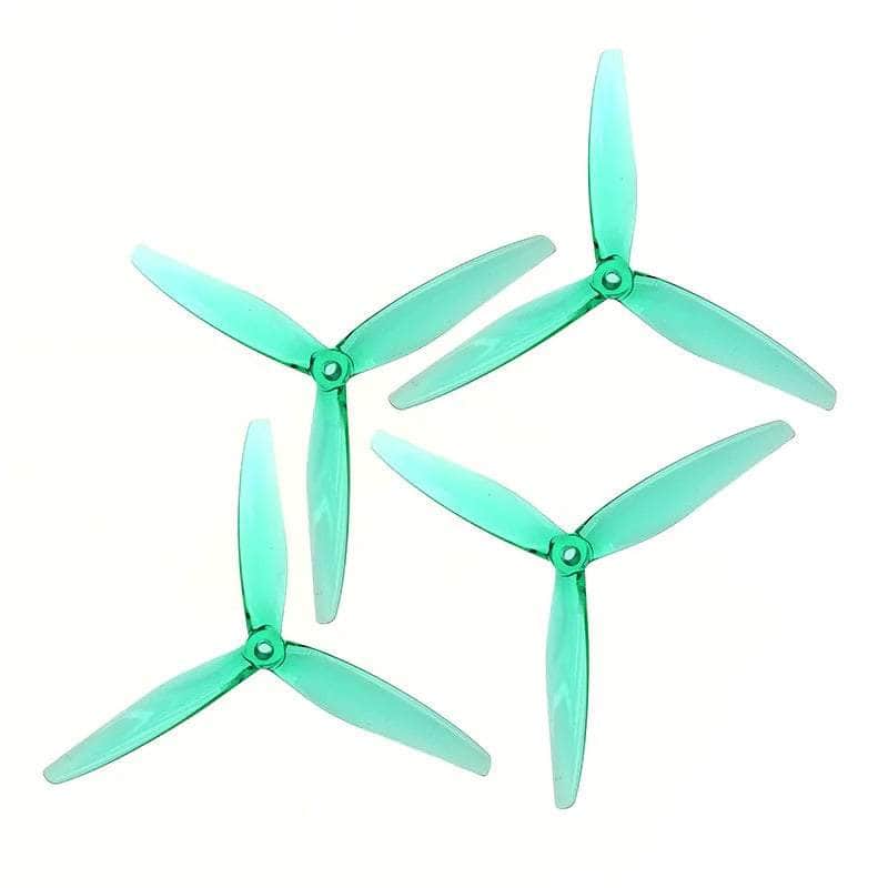 Gemfan Hurricane 7050 Durable Tri-Blade 7″ Prop 4 Pack – Choose Your Color at WREKD Co.