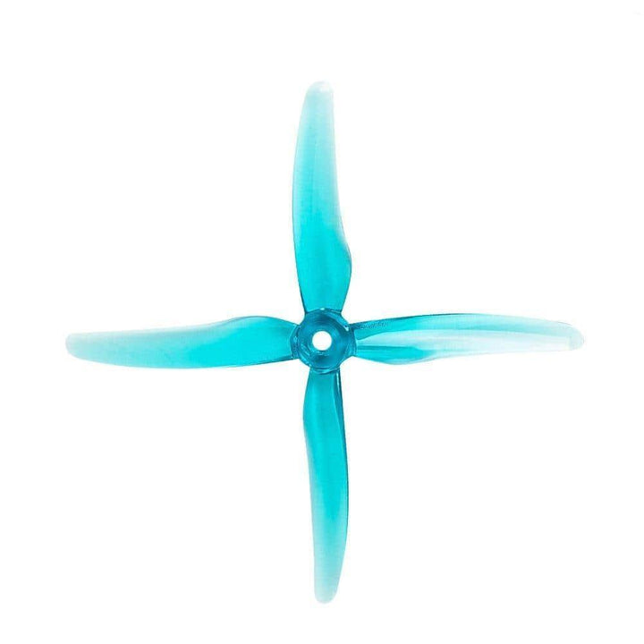 Gemfan Hurricane X 51455 Durable Quad-Blade 5" Prop 4 Pack - Choose Your Color at WREKD Co.