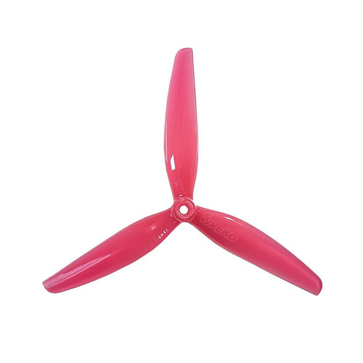 HQProp Durable 7x4x3 Tri-Blade 7" Propeller (2CCW+2CW) - Choose Color at WREKD Co.