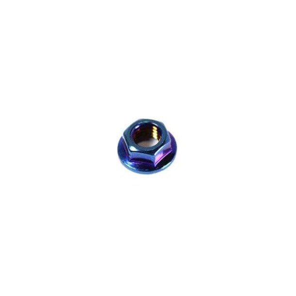 M5 Non-Nylon Low Profile Prop Nut ("Almost Chad's Nuts") w/ Flange & Serrated (1pc) - Choose Your Color at WREKD Co.