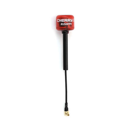 RUSHFPV Cherry V2 5.8GHz Antenna w/ 85mm Length / MMCX 90-Degree Angle Connector (2-pack) - Choose Polarization at WREKD Co.