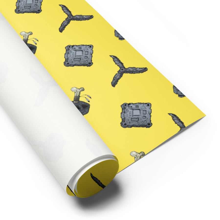 Stone Age FPV Wrapping Paper 28.75" x 19.75" Sheets (3pcs) at WREKD Co.
