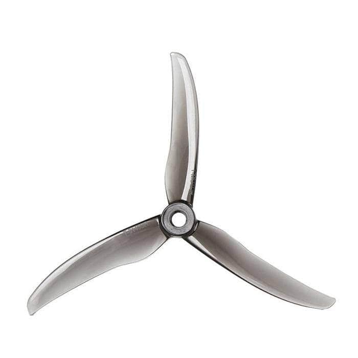 T-Motor T5143S Tri-Blade 5" Prop 4 Pack - Clear Gray at WREKD Co.