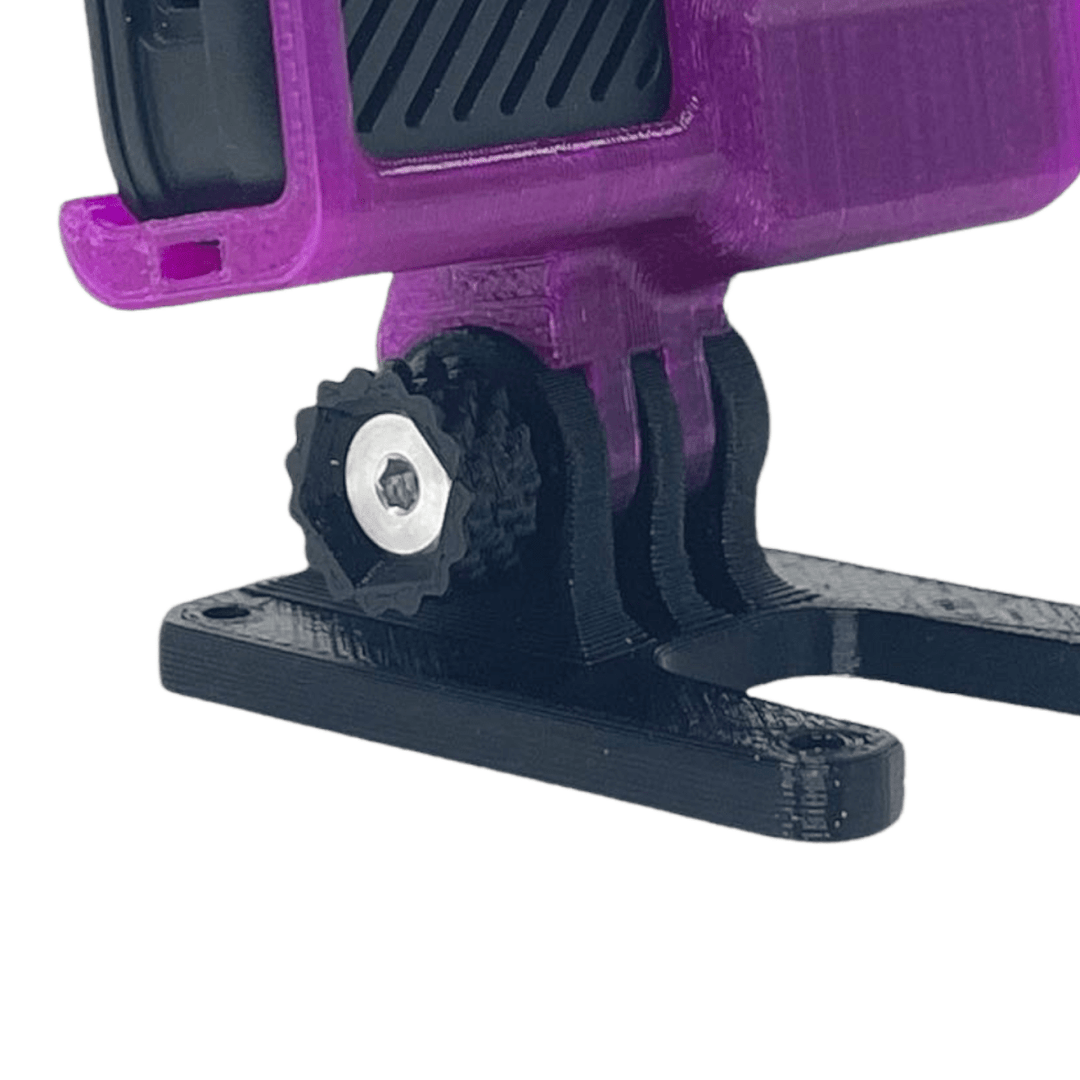 Thumb Screw & Nut Combo - Light Weight Version - (For Stock GoPro Tab Style Adjustable Mounting) at WREKD Co.