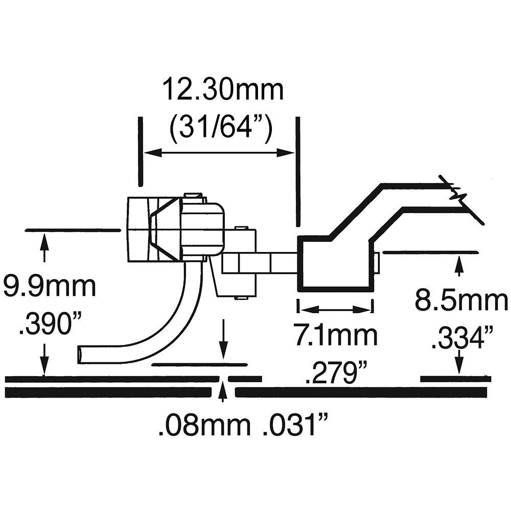kadee #20 HO NEM 362 European-Style Couplers Extra Long 12.30mm .484 inch 31/64"