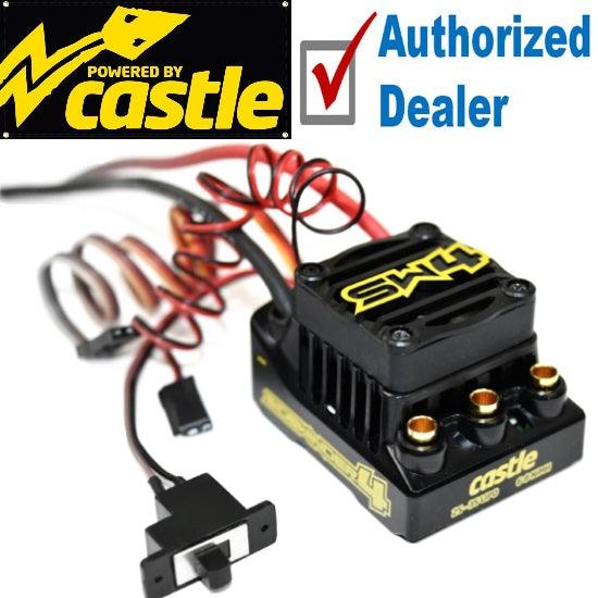 Castle Creations SW4 Sidewinder Sensorless WP ESC 1406 6900KV Sensor Motor COMBO