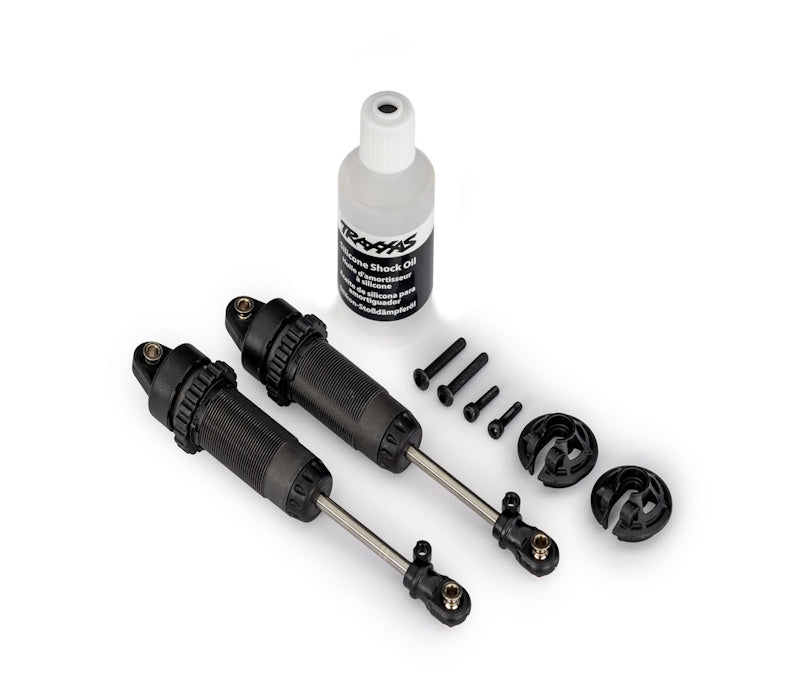 Traxxas 7462-GRAY Gray Rear GTR XX Long Shocks for 4x4 Vehicles