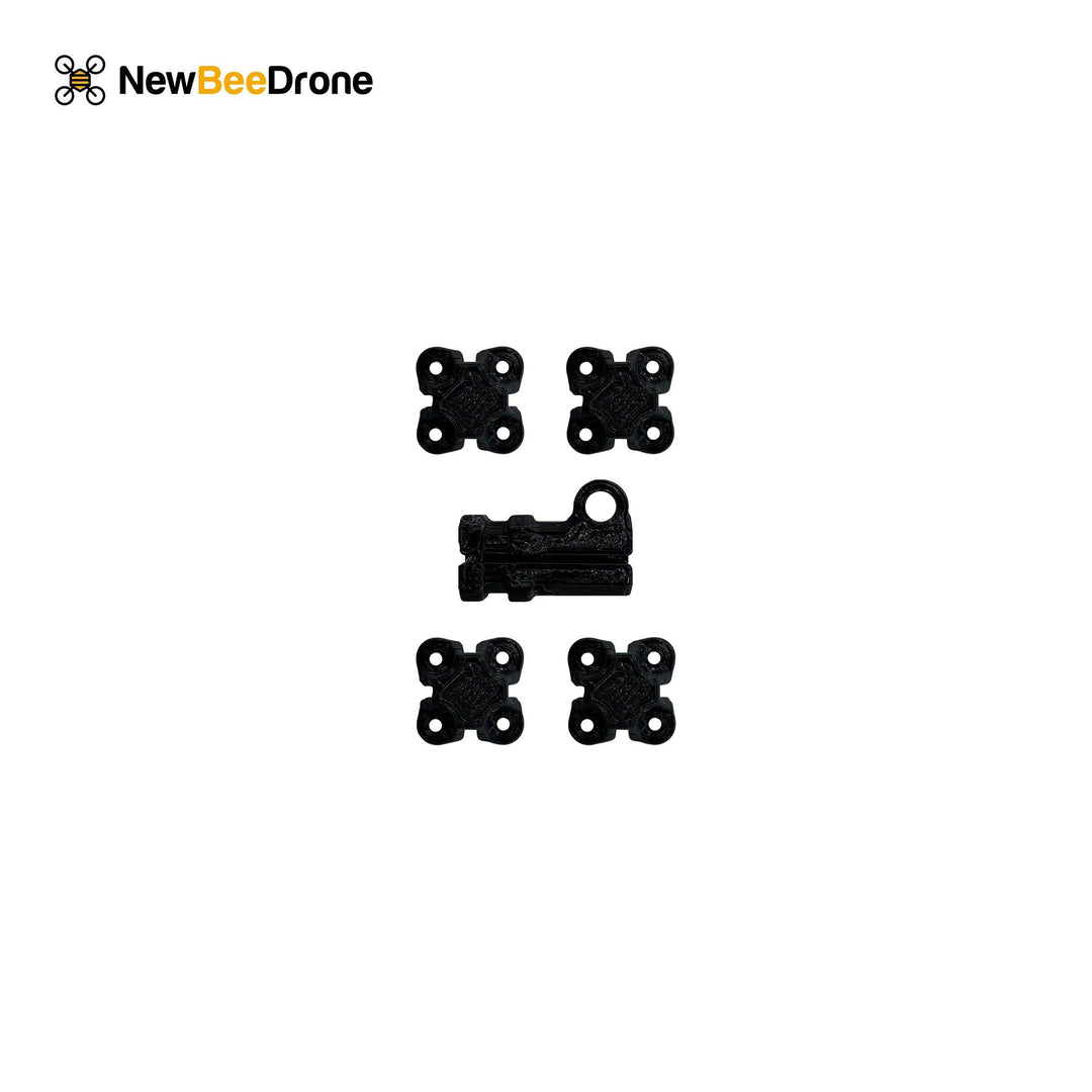 NewBeeDrone CinemAh Carbon Fiber Frame Replacement Parts  - Main Plate, Side Plates, Motor Mounts, Etc.