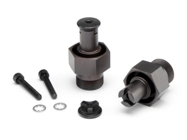 HPI Racing 105612 Front Hex Hub 24mm Baja 5SC/5B Flux/5SC SS/5b/5T/5b SS