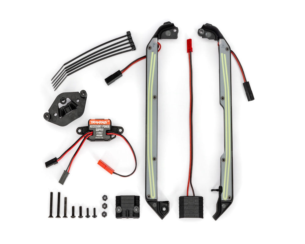 Traxxas 10590-GRN LED Light Set, Green, Complete (underbody) (4-Tec Drift)