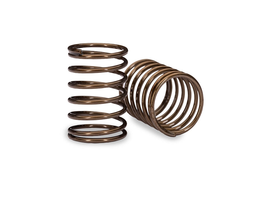Traxxas 10868 Short Ultra Shock Springs (1.28-Rate Black Stripe) (2)