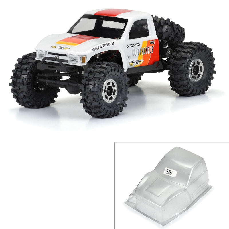 Pro-Line PRO361500 1/10 Cliffhanger HP Cab-Only Clear Body 12.3 Crawlers