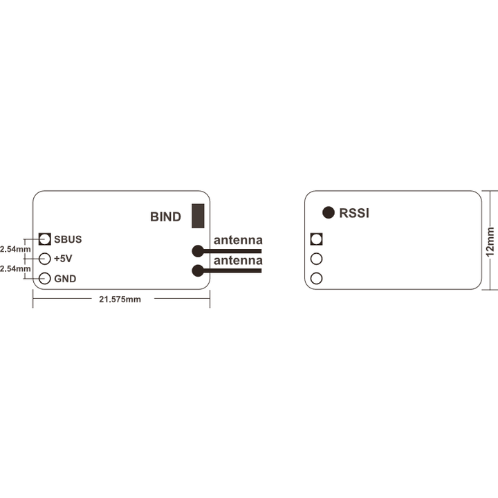 FrSky XM+ 2.4GHz Micro Receiver