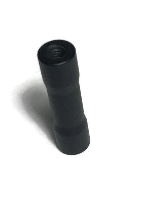 20mm M3 F/F Aluminum Tapped Standoff / Spacer Black Anodized 5.5mm O.D. Profiled