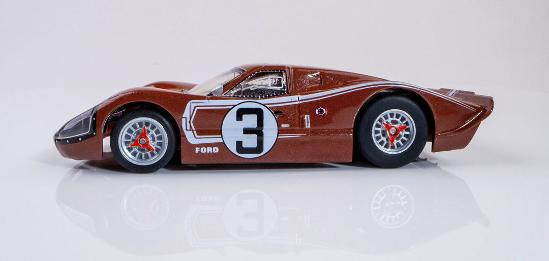AFX 22053 Ford GT40 MKIV #3 LeMans 1967 Copper Mega G+ HO Slot Car AFX22053