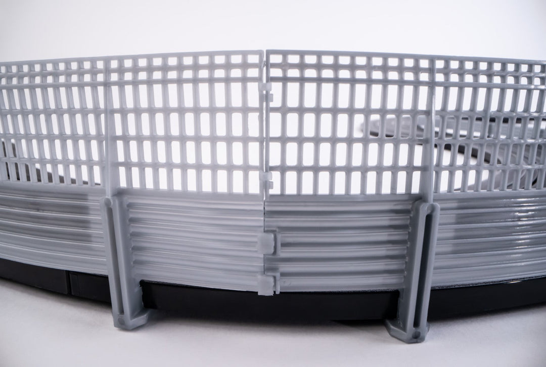 AFX Racing 22054 Catch Fence 14" Sections 8pcs HO Slot Car Track Accessories