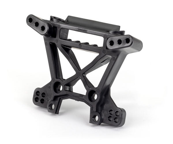 Traxxas 9038 (Black ) Heavy Duty Front Shock Tower: 4x4 Hoss / Rustler / Slash