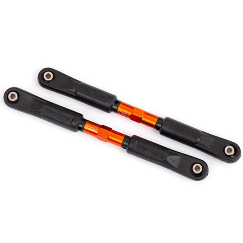 Traxxas 9547T Tubes Front Aluminum 7075-T6 Camber Links 117mm Orange (2) Sledge