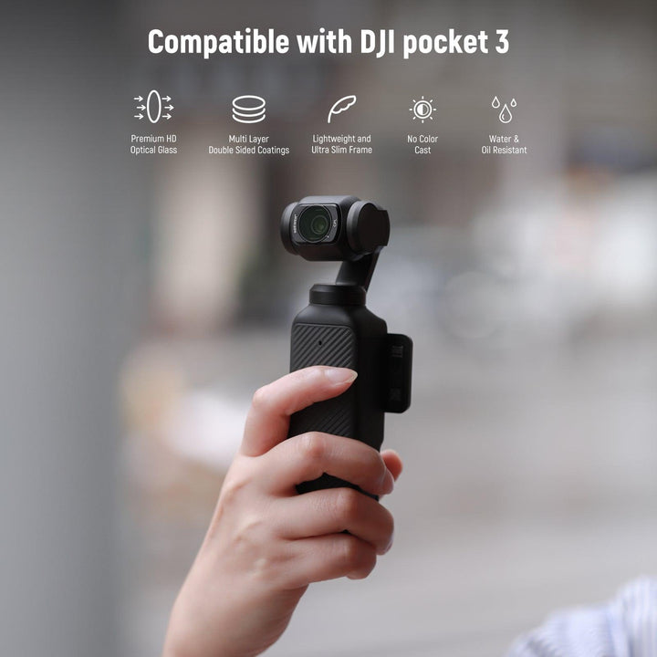 Ensemble de filtres ND magnétiques pour DJI OSMO Pocket 3 (4 pièces)