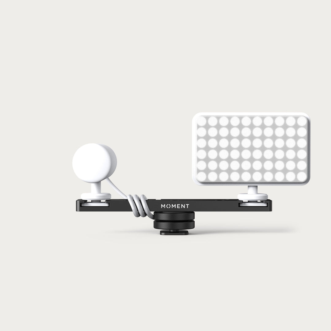 Moment Dual Cold Shoe Mount Bar