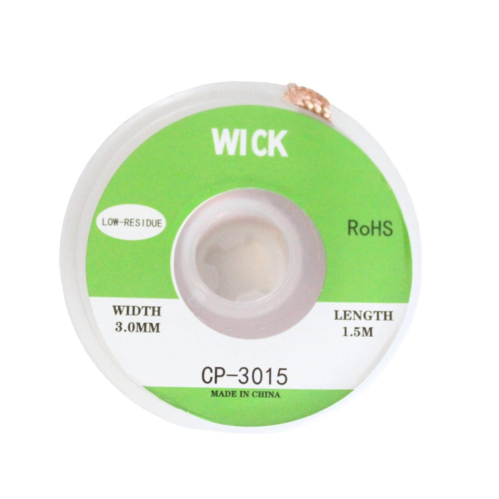 3mm Solder Wick - 1.5m at WREKD Co.