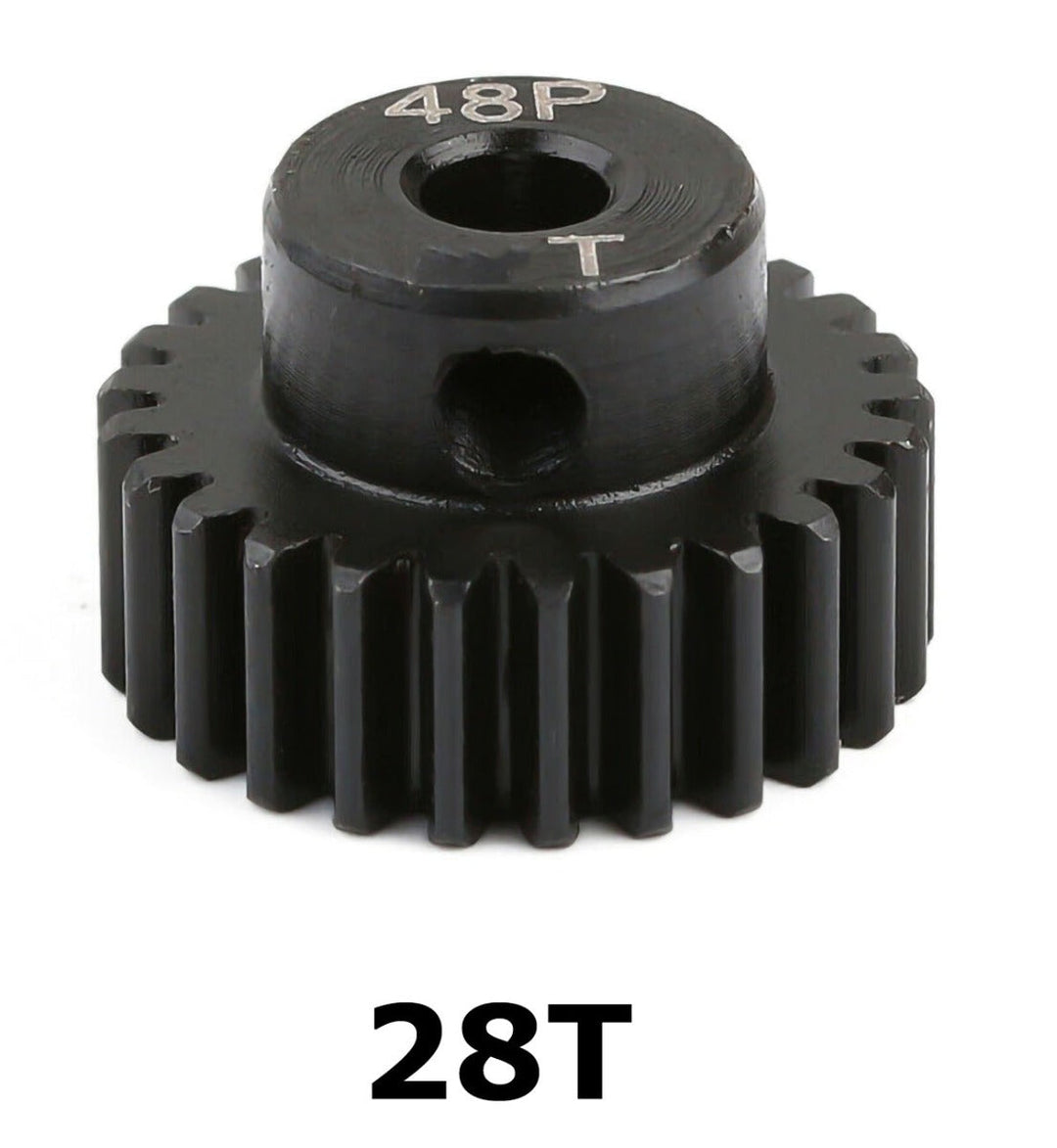 Powerhobby Hardened Steel 48P 5MM 28T Pinion Gear
