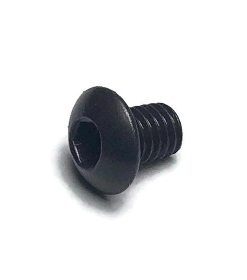 M3 x 4mm, Steel, Button Head Screw (10 pieces) - Black, 4mm