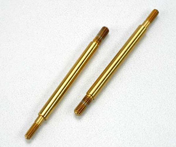 Traxxas 5463T GTR Shock Shafts Titanium Nitride coated Revo XO-1 E-Revo Slayer Jato Summit (2)