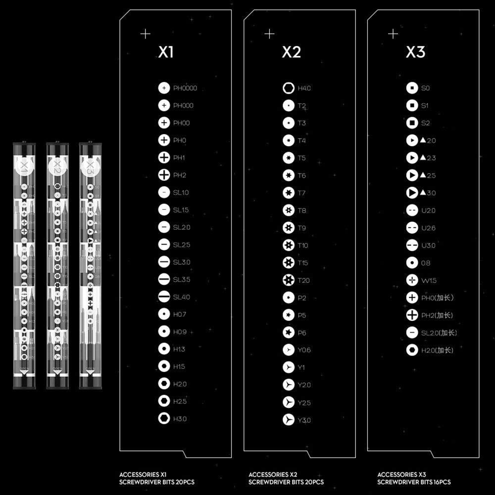 Xiaomi Wowstick 1F+ Dual Mode Cordless 69 Piece Electric Screwdriver Set