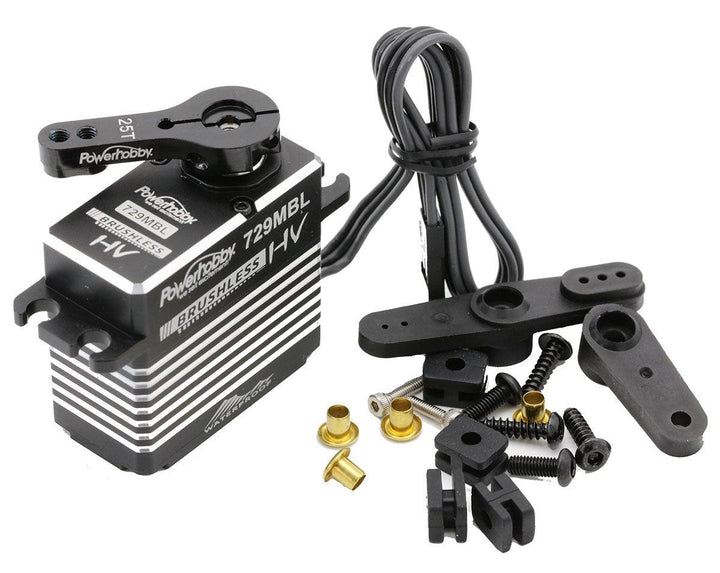 Powerhobby 729MBL HV Waterproof Brushless Steel Gear Servo / Aluminum Case