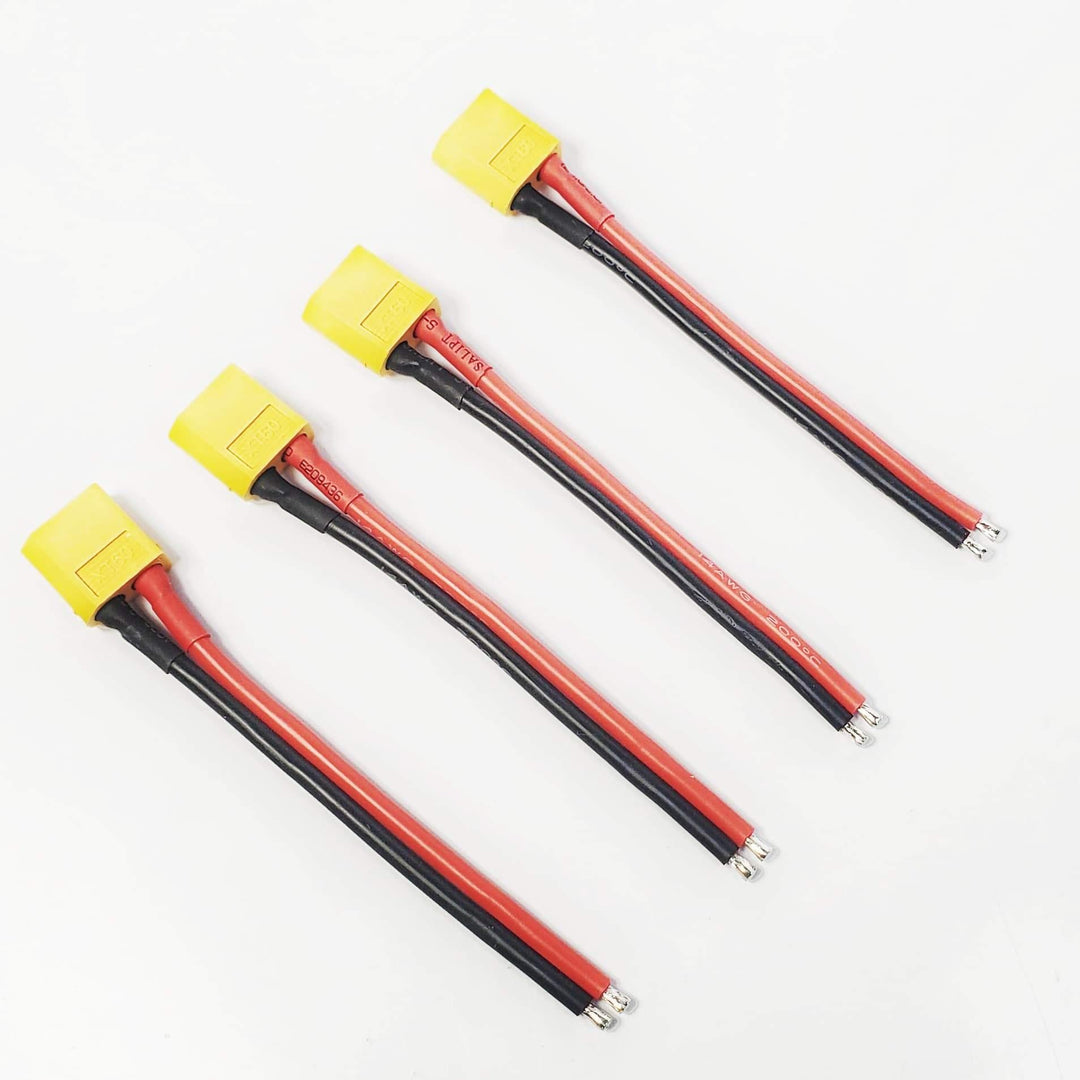 NewBeeDrone XT60 Lipo Pigtail 14AWG (4PCS)