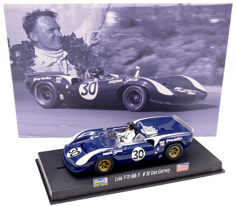 Revell Monogram Lola T-70 MKII Dan Gurney 1/32 Slot Car for Slot.it Scalextric Thunderslot