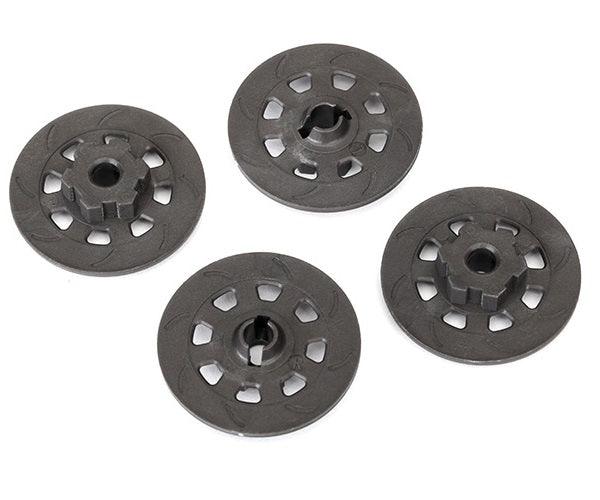 Traxxas 8569 Wheel hubs hex disc brake rotors (4) Desert Racer