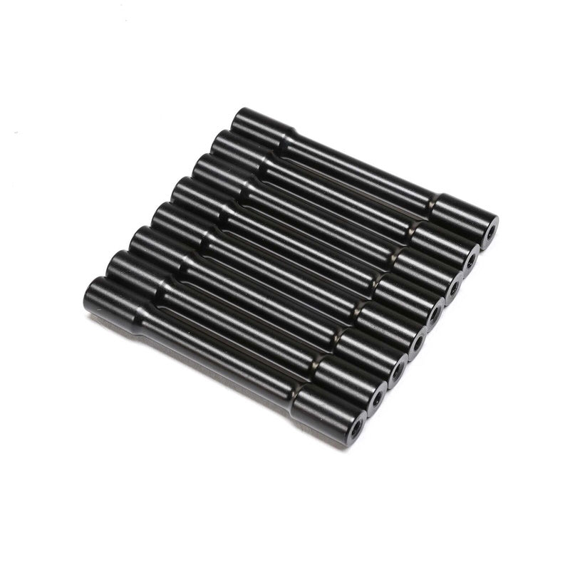 Losi LOS241072 Aluminum Crossbar End Plates Black 8 TLR Tuned LMT