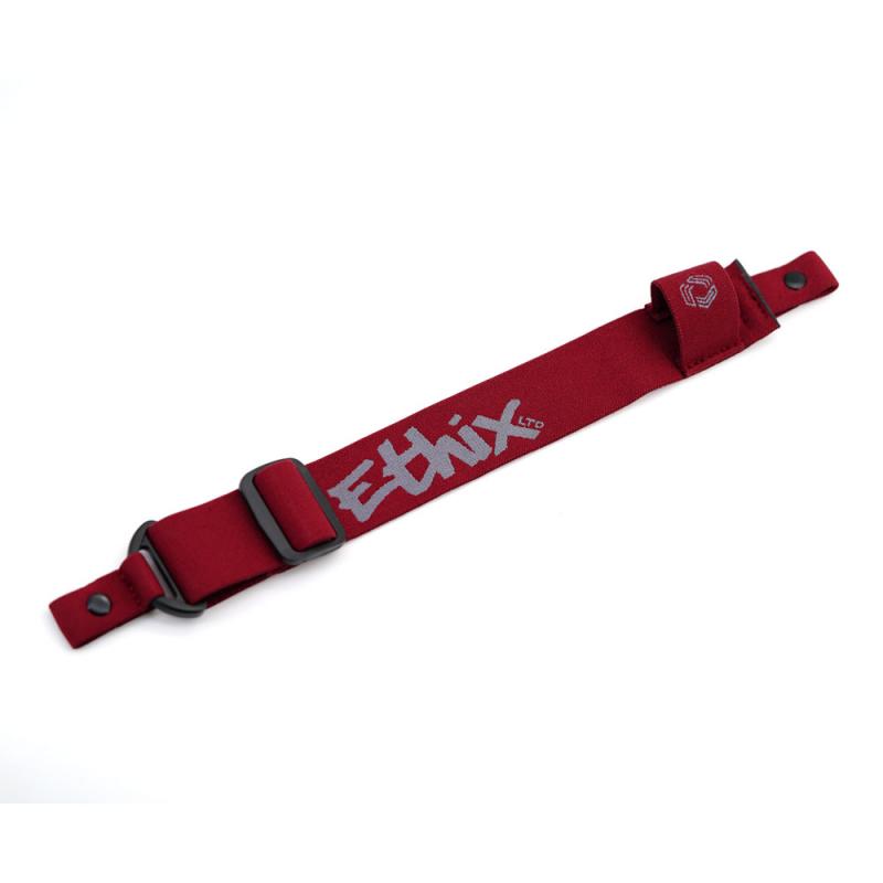 ethix goggle strap v3 ETHiX HD Goggle Strap V3 Grey on Burgundy