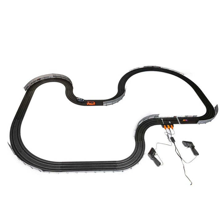 AFX Horsepower Shootout HO Slot Car Track Set Ford Mustang Camaro ZL1 22063