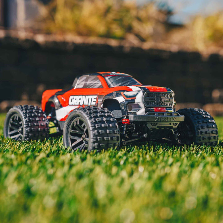 Arrma ARA2102T2 Granite Grom MEGA 4WD 380 Brushed 1/18 Monster Truck RTR Red