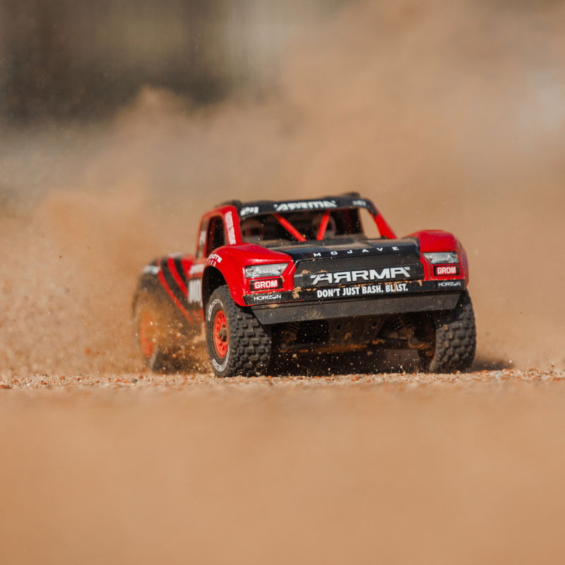 ARRMA ARA2104T1 MOJAVE GROM 4x4 SMART Small Scale Desert Truck - Red