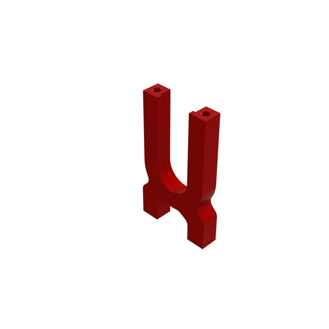Arrma ARA320666 Aluminum Center Diff Holder Red Limitless 1/7